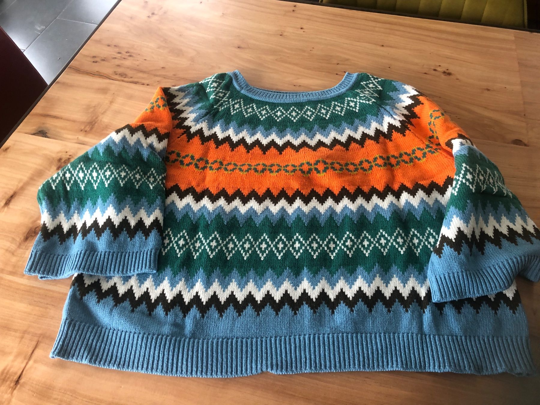 Pullover & Sweatshirts: Retro gestreifter Strickpullover, Gr.XL – Gebraucht aus Kaltbrunn von lagone1 2