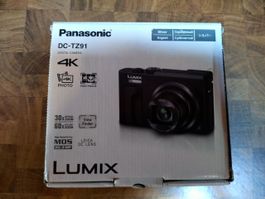 Panasonic Lumix DC-TZ91 Digital Kamera 4K guter Zustand