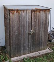 Armoire de jardin en bois - 150x70x150/165