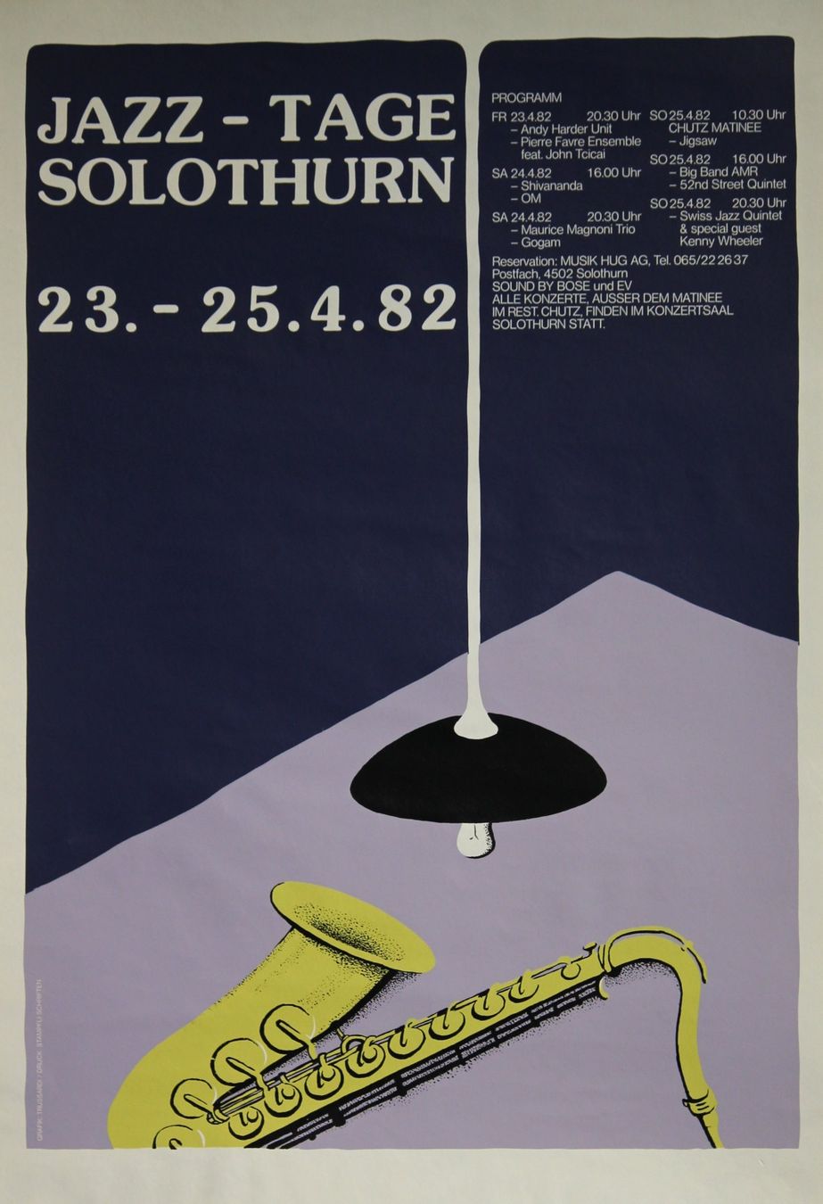 Foto & Immagini: Jazz-Tage Solothurn '82 – Usato da Eggenwil venduto da Joyart