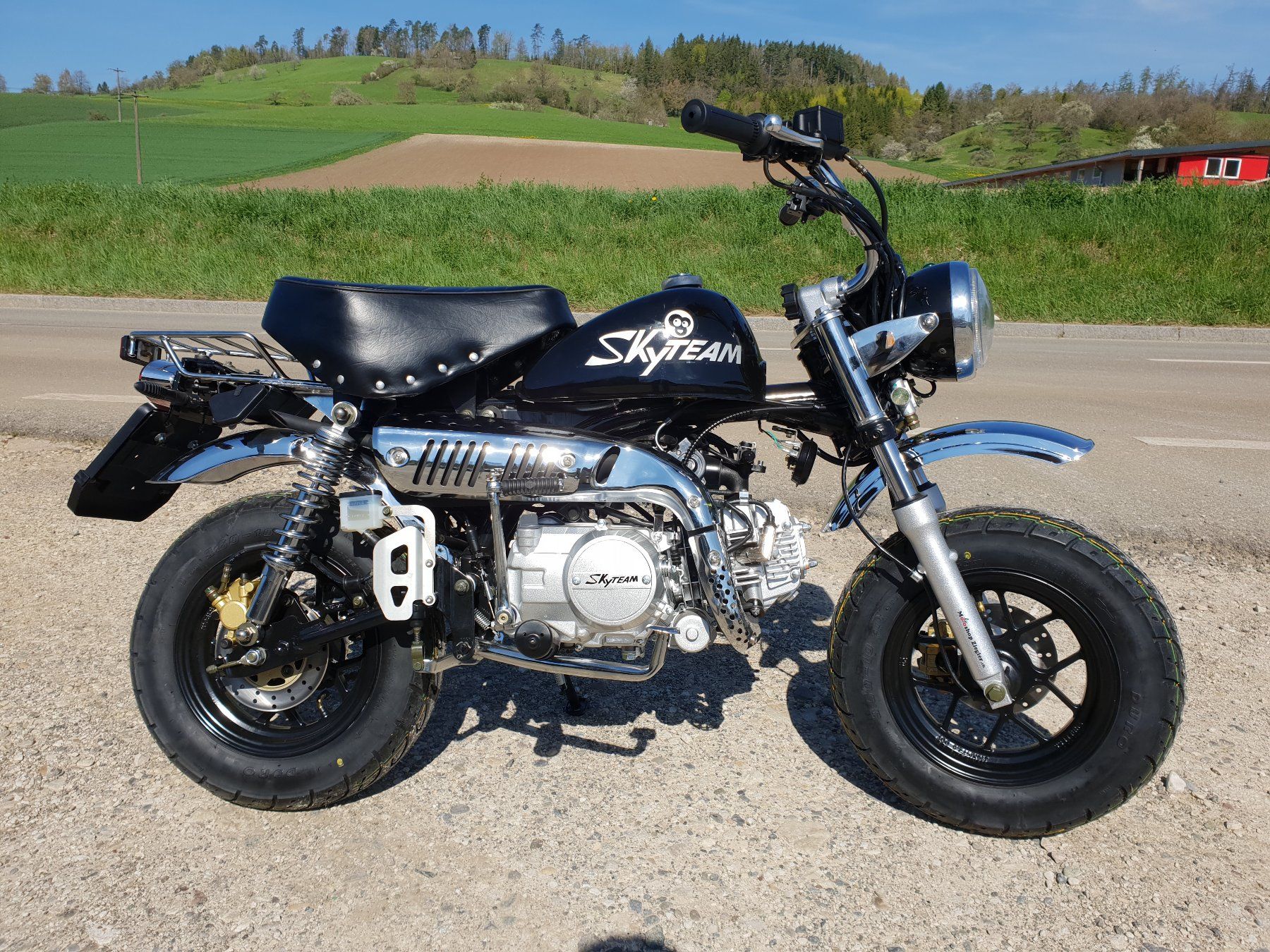 Skyteam Strada: Skyteam Skymini 125 EFI Monkey Bike – Nuovo e nell'imballaggio originale da Schleitheim venduto da ZieglerMotoRecycling 5