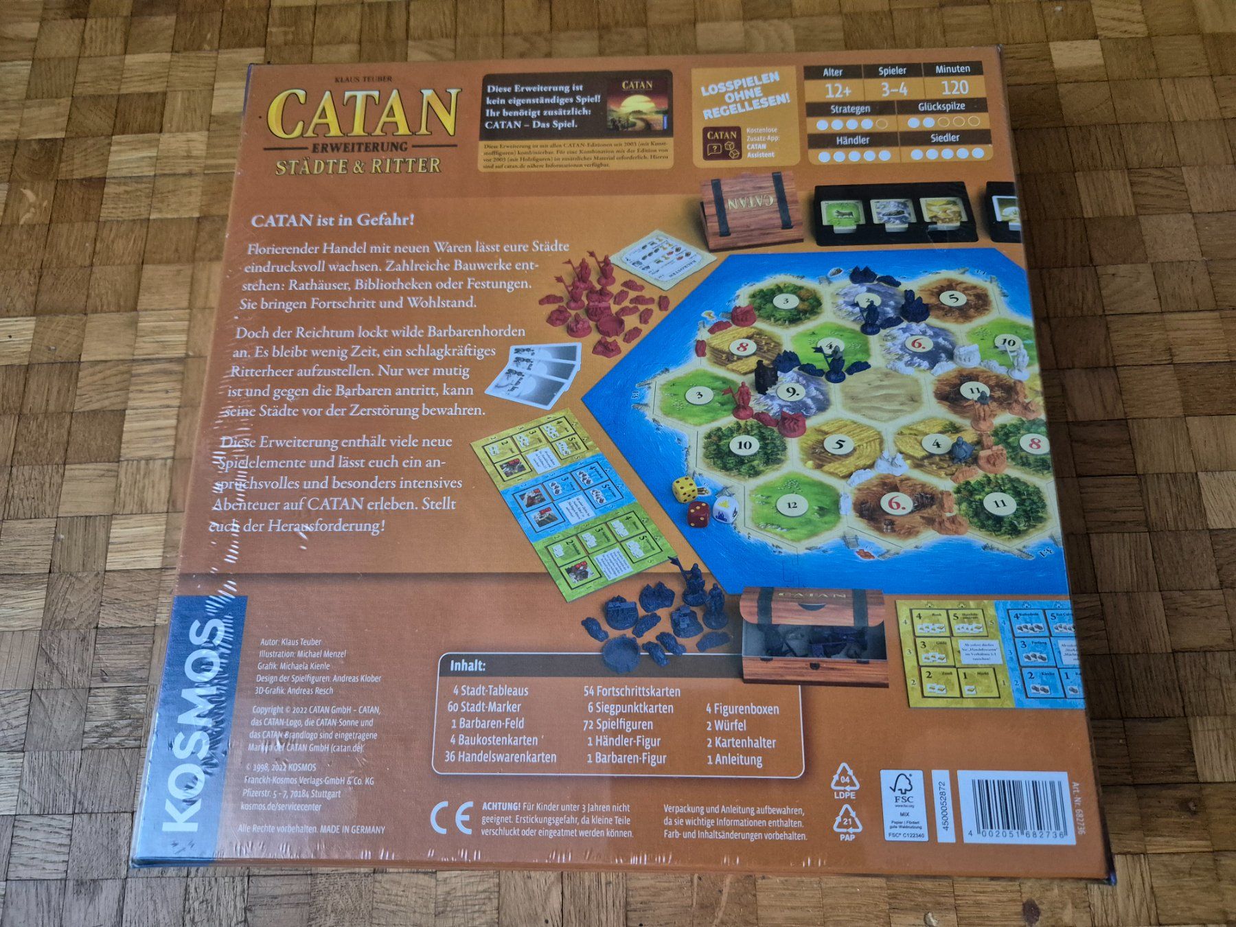 Kosmos Giochi: Catan - Erweiterung Städte & Ritter - Original verpackt – Nuovo e nell'imballaggio originale da Seuzach venduto da Dirico 1
