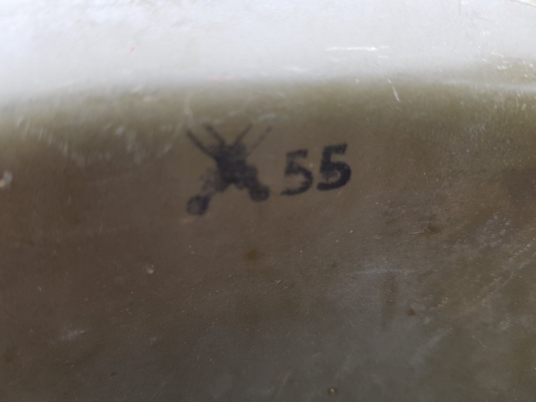 Uniformi & Effetti personali: Original Helm Stahlhelm CZ CSSR Tschechie um 1959 – Usato da Gutenswil venduto da rolfsimmen31 4