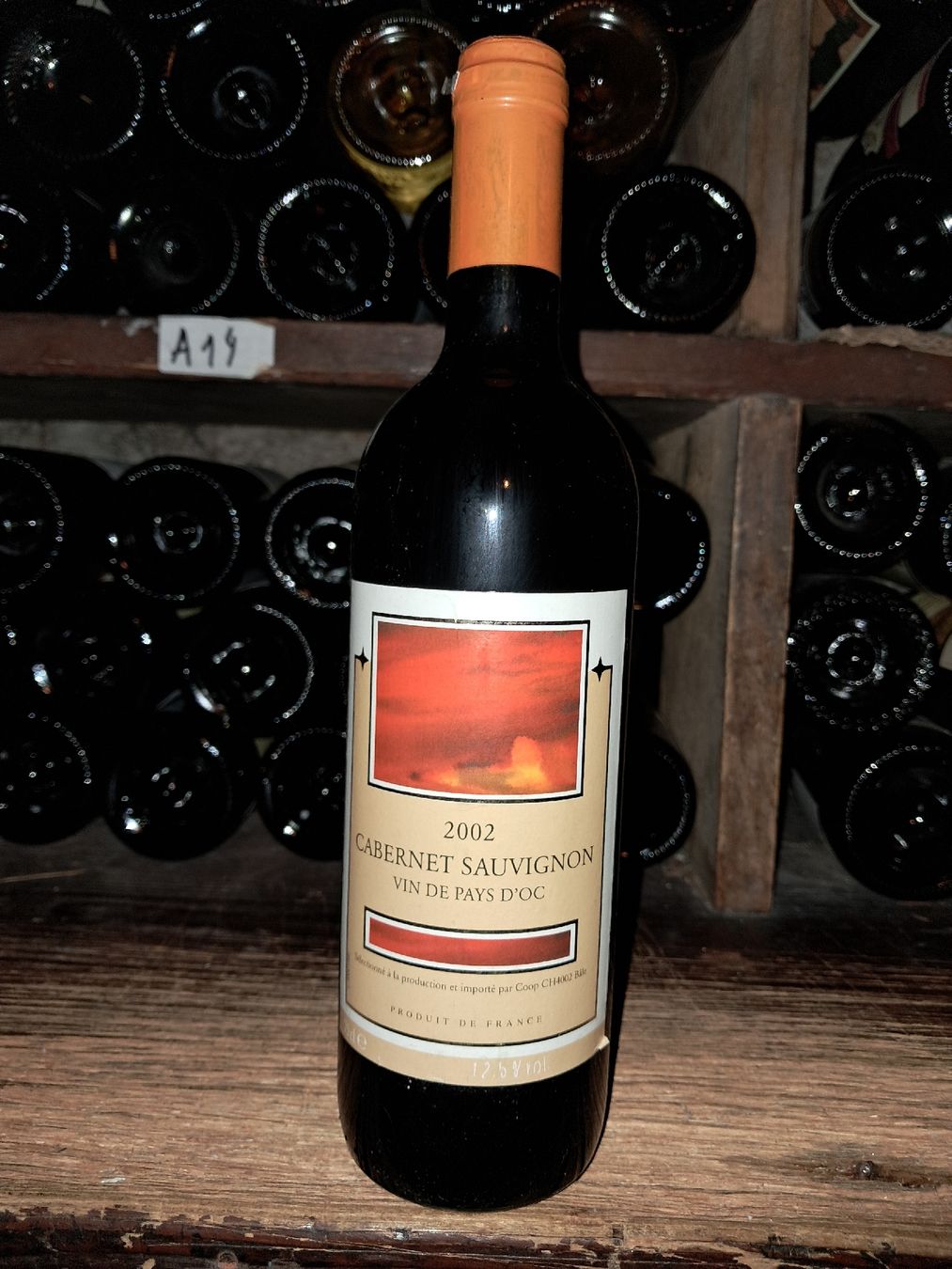 Vino: Cabernet-sauvignon pays d'oc 2002 – Nuovo e nell'imballaggio originale da Le locle venduto da juliensaran 1