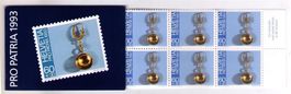 1993_B239_PRO PATRIA 93_Markenheft Nr. 5 ** !