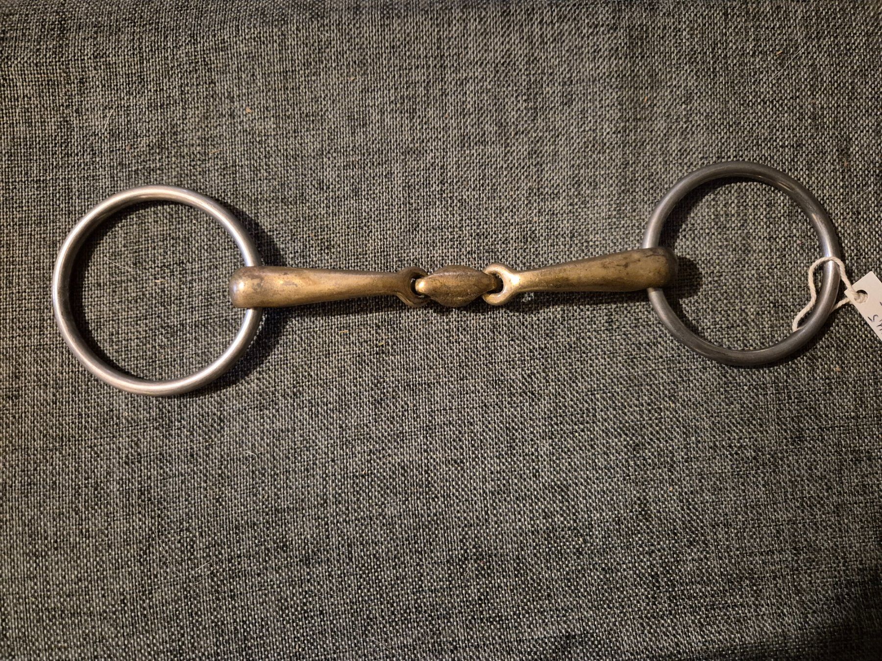 Briglie & Cavezze: Trense Doppelt gebrochen 15cm – Usato da Meggen venduto da Orrinka20