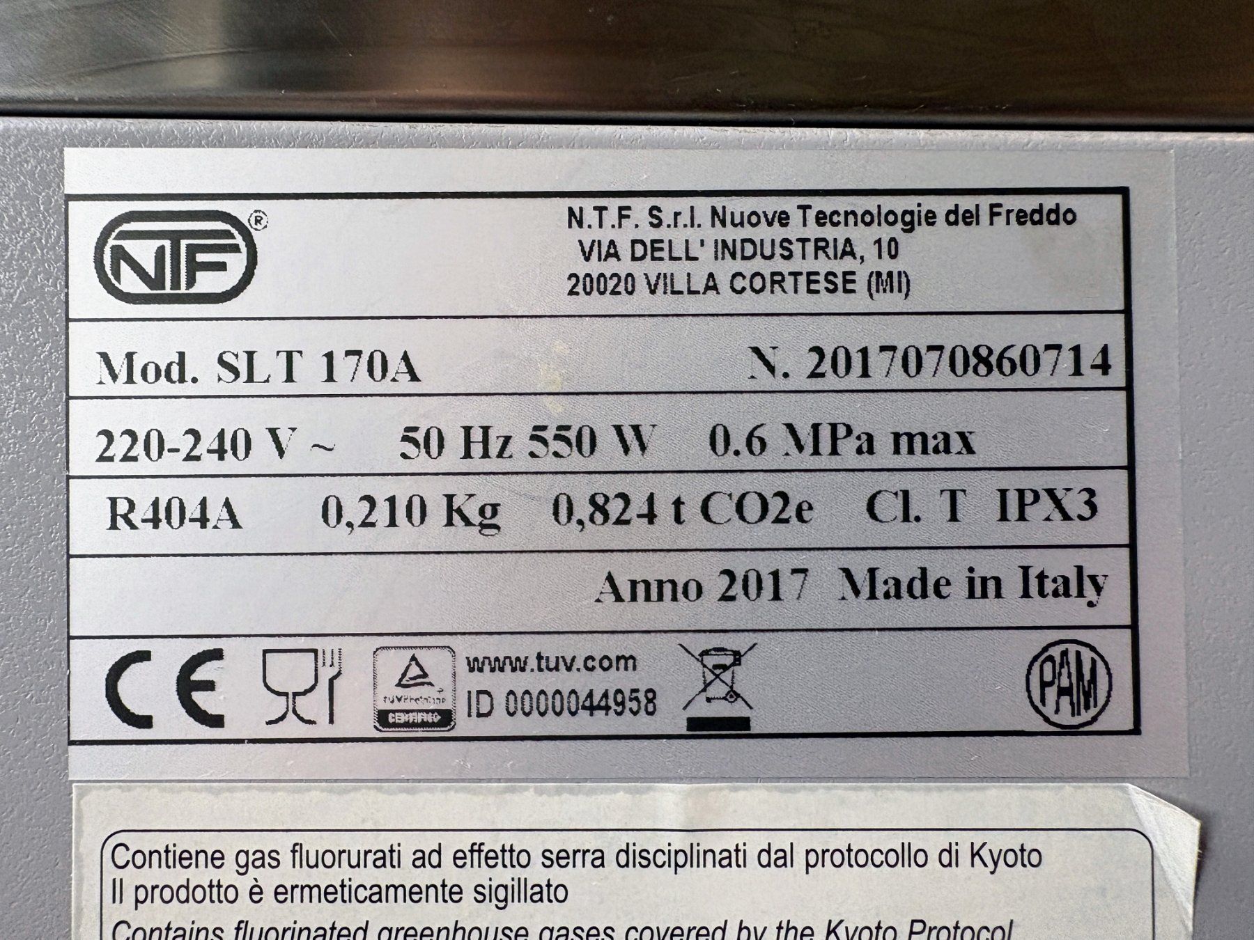Küchengeräte: Professionelle Nugget Eis Maschine, NTF SLT 170A – Gebraucht aus Zug von andreas.gul 4
