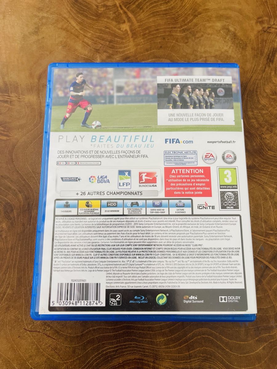 Jeux: Fifa 16 – D'occasion à Renens VD par fra_2rxn 1