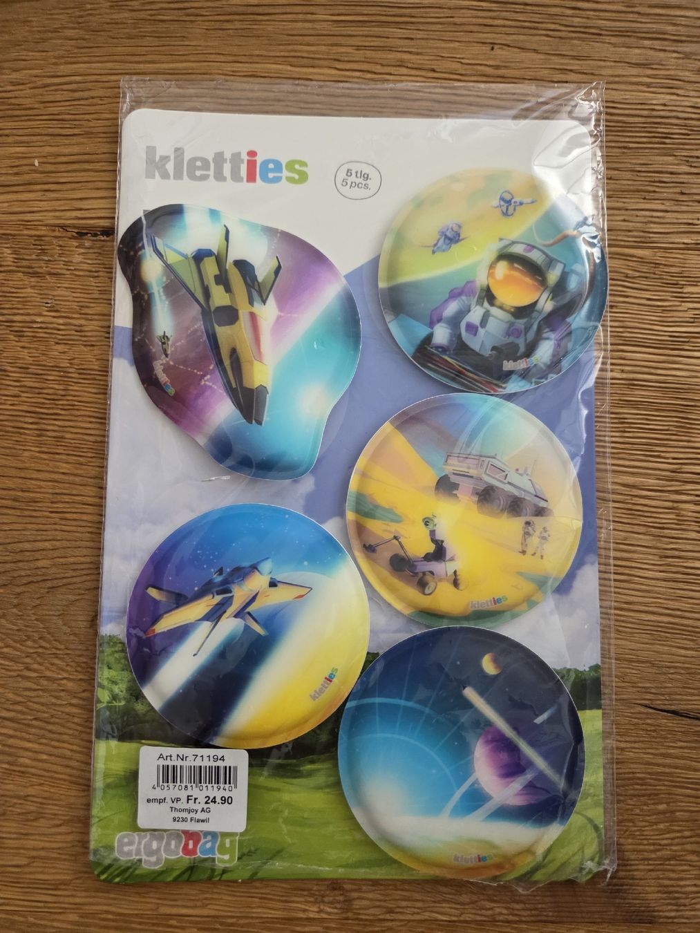 Ergobag Plaketten & Abzeichen: kletties Ergobag Weltall – Neu (gemäss Beschreibung) aus Ottikon b.Kemptth. von laco02