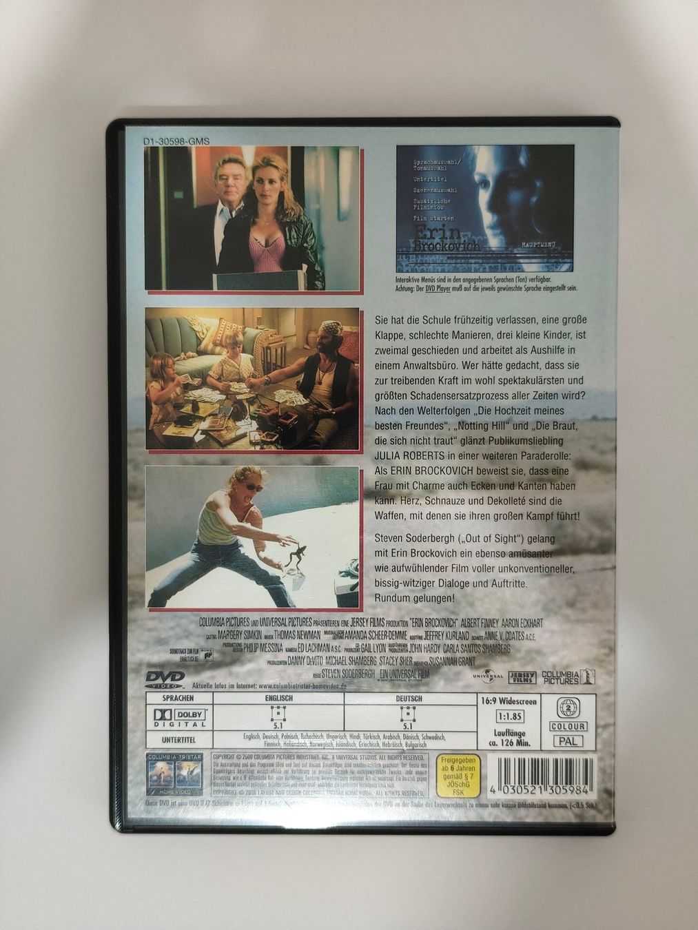 Tous les DVDs: Erin Brockovich - DVD – D'occasion à Wil SG par anhe87 1
