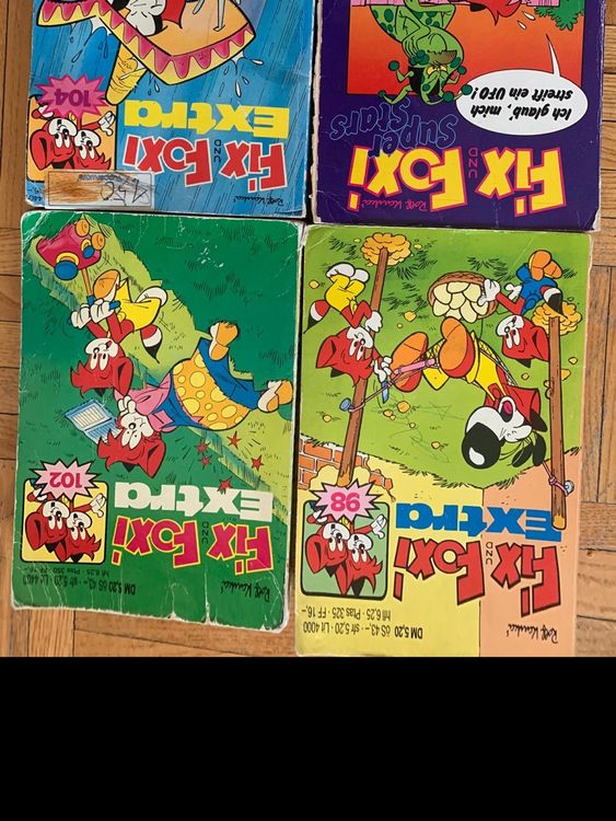 5 FIX FOXI Comics (Gebraucht) in Gutenswil für CHF 15 – nur Abholung ...