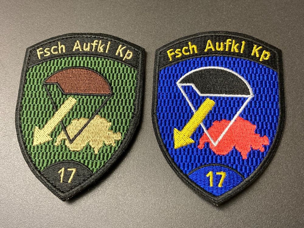 A Und B Badge: Fsch Aufkl Kp 17 - Schweizer Armee | Kaufen Auf Ricardo