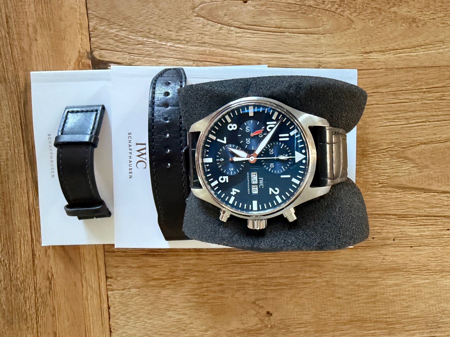 IWC Orologi: Pilots Watch Chronograph Edition Le Petit Prince – Usato da Stetten AG venduto da GranTorino 8
