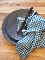 Stylishe Leinenserviette FRANKIE / 44x44cm – NEU!