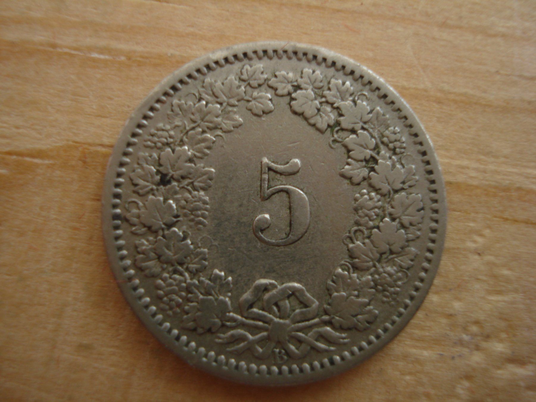Tutti le monete: (S1) 5 Rappen 1914 – Usato da Erlach venduto da Net-Coins 1