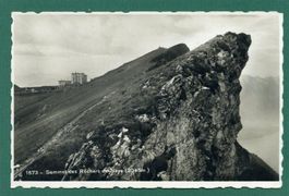 Sommet des Rochers de Naye, 1935, gelaufen