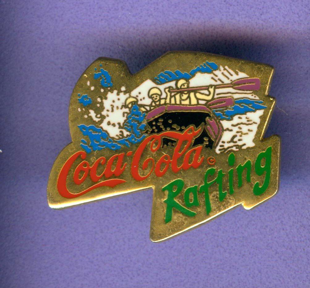 Coca-Cola Placchette & Badge: Coca Cola   RAFTING – Usato da Winterthur venduto da Sammleroase