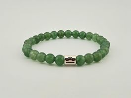 Sternzeichen Armband Waage Jade Grün Natursteine