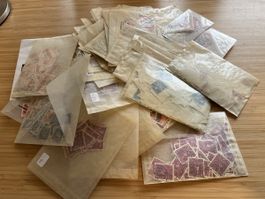GROS Lot de Pochettes de Timbres CH 1920-1990