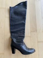 Lederstiefel „Overknees“ Gr.: 37
