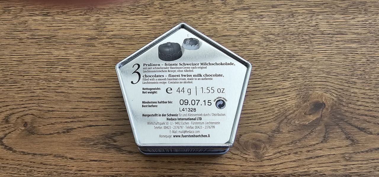 Contenitori & Simili: Liechtensteiner Fürstenhütchen Dose – Nuovo (secondo la descrizione) da Igis venduto da Mfsi 2