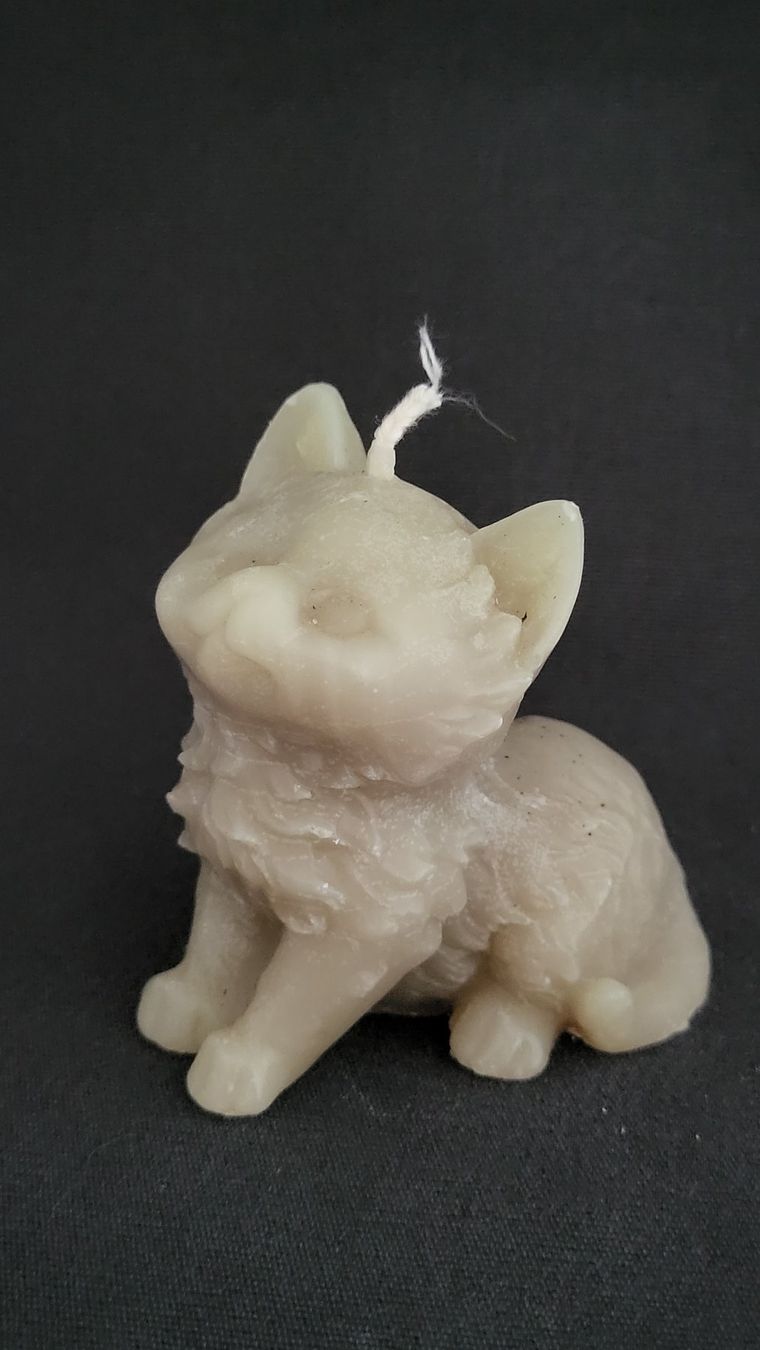 Statuette: Katzen-Kerze – Usato da Basel venduto da spinne02 1