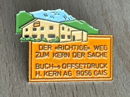 Pin Buch + Offsetdruck H.Kern Gais