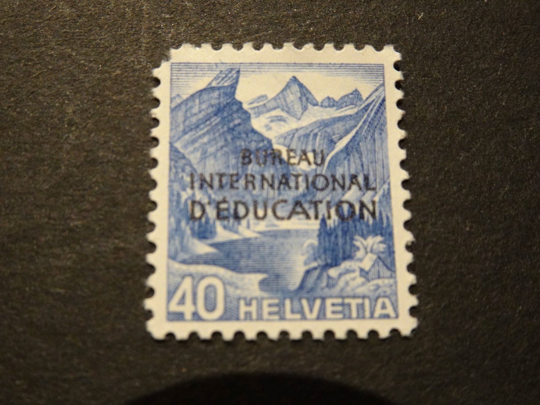 Alle Briefmarken: 1948, BUREAU INTERNATIONAL D'EDUCATION – Gebraucht aus Eschenbach SG von eDaisy 1
