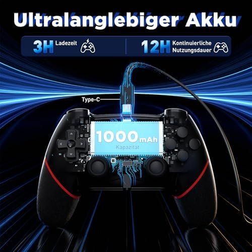 Controller: Wireless Controller PS4 Game Slim PC Hall-Effekt-Joystick – Neu und originalverpackt aus Hundwil von Mr.Wong 5