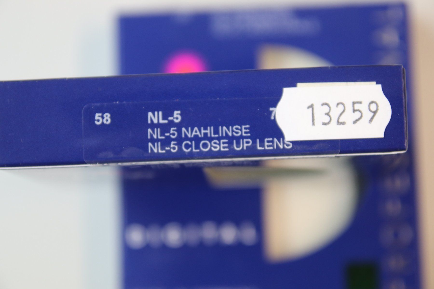 Filtri: B+W Nahlinse NL-5 / 58mm – Nuovo e nell'imballaggio originale da Zofingen venduto da OWYSSAG 1