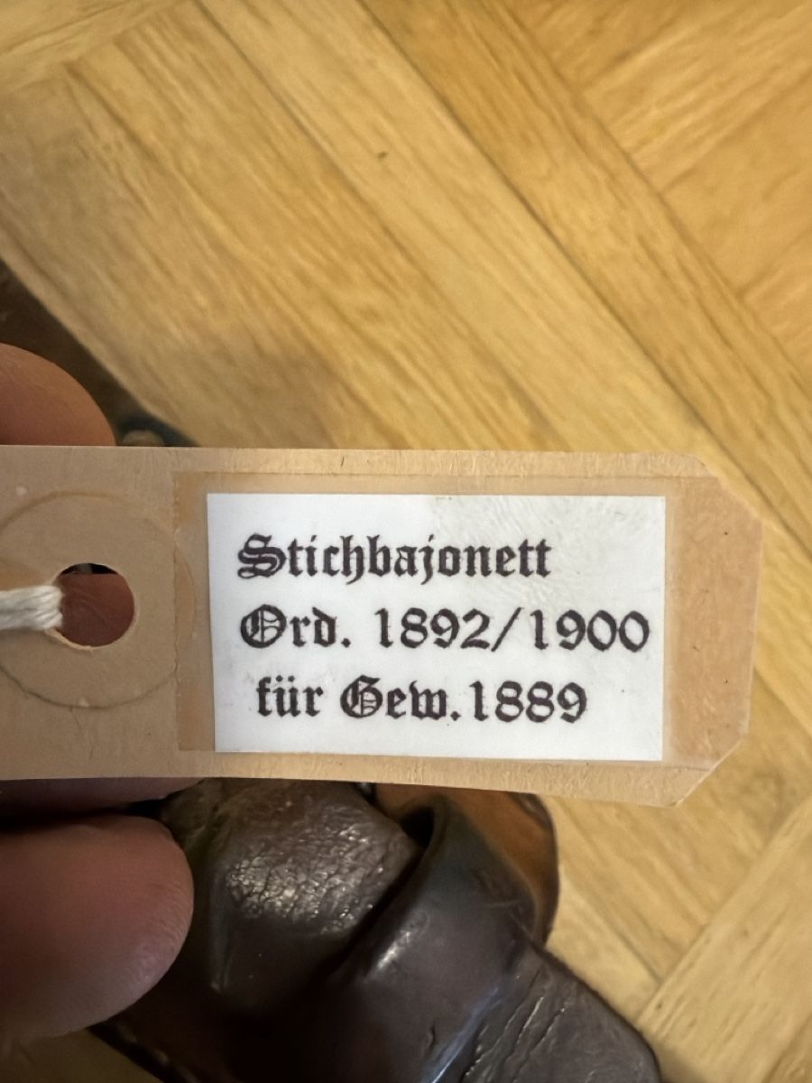 Schweizer Armee Armi bianche: Bajonett stichbajnett – Usato da Lausanne venduto da Erion2015 3
