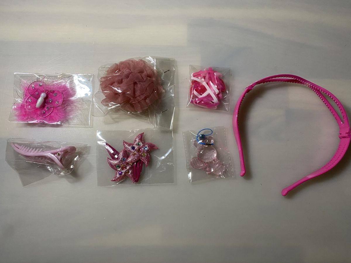Accessori per capelli: Haarschmuck Set in pink – Nuovo (secondo la descrizione) da Gretzenbach venduto da LSXS