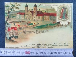 GRUSS AUS EINSIEDELN REPRO SZ AK