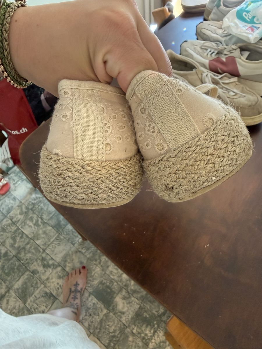 Anna Field Scarpe da donna: Anna Field Espadrilles beige Lochmuster Grösse 40 – Usato da Basel venduto da rara1989 2