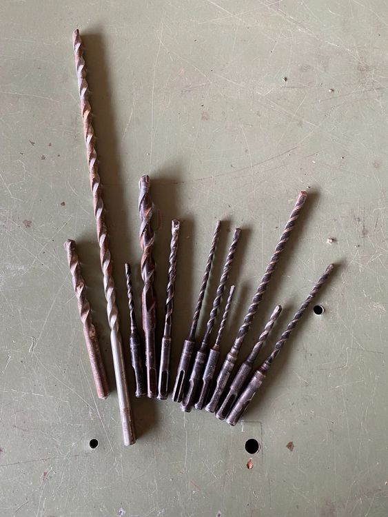 HLOFIZI Steinbohrer 1/2 Zoll X 8 Zoll - Hartmetall Betonbohrer Mit Sechskantschaft