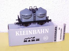 Kleinbahn H0 338: SBB Silowagen PERLMOSER Zement, grau, neu