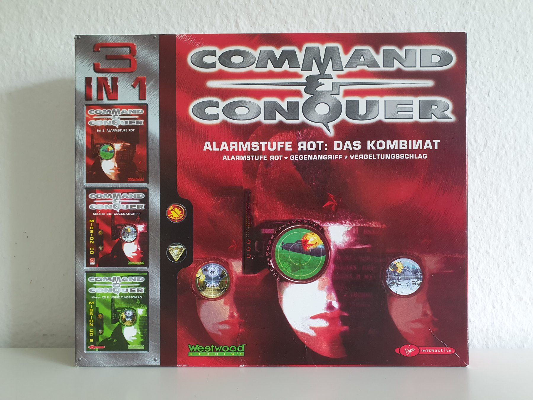 Giochi: PC Game Command & Conquer Alarmstufe Rot Kompendium Big Box – Usato da Greifensee venduto da perfectioN88 1
