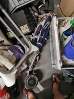 Intakter Buggy mit hohem Lenker