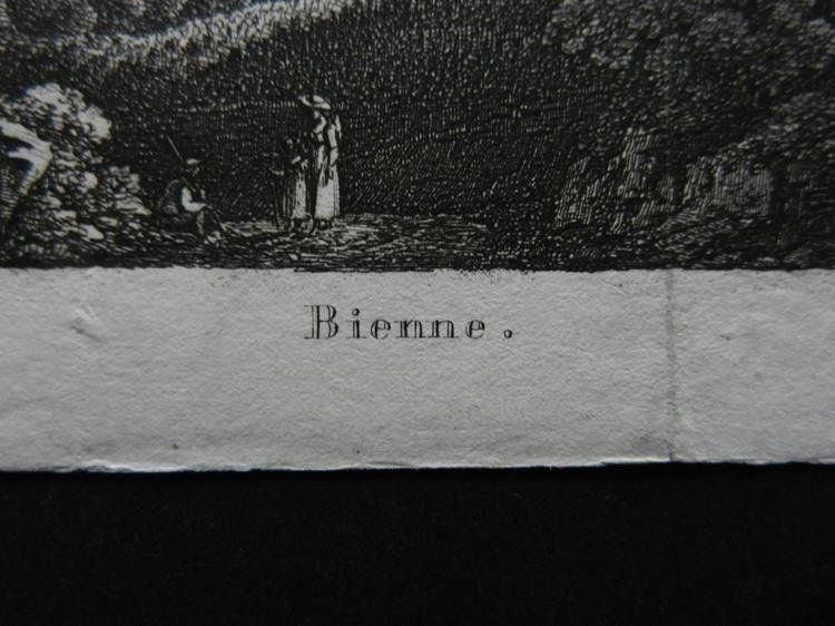 Incisioni: Bienne Biel Kupferstich – Usato da Risch venduto da Rischli15 2