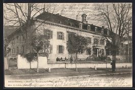 AK Neuchatel, Hopital Pourtalès, 1901