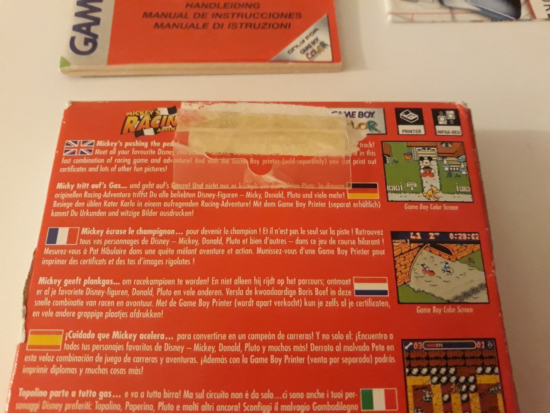 Spiele: Mickeys Racing Adventure Game Boy Color – Gebraucht aus Aarau von Kaesekuchen2000 4