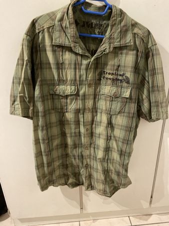 Chemise d'été homme, style décontracté, taille XL