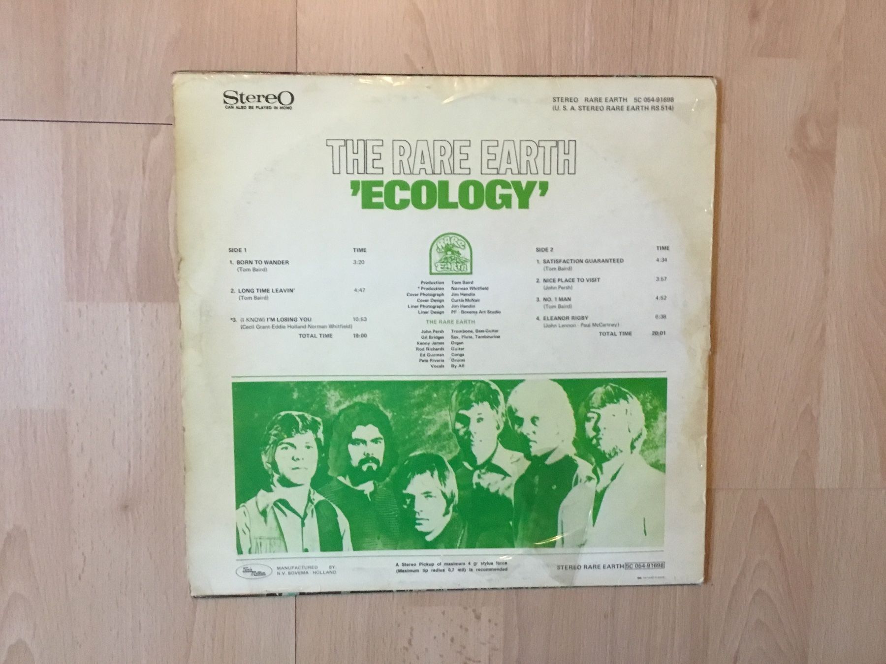 Dischi in vinile: Rare Earth / Ecology – Usato da Kreuzlingen venduto da Schuggerman 1