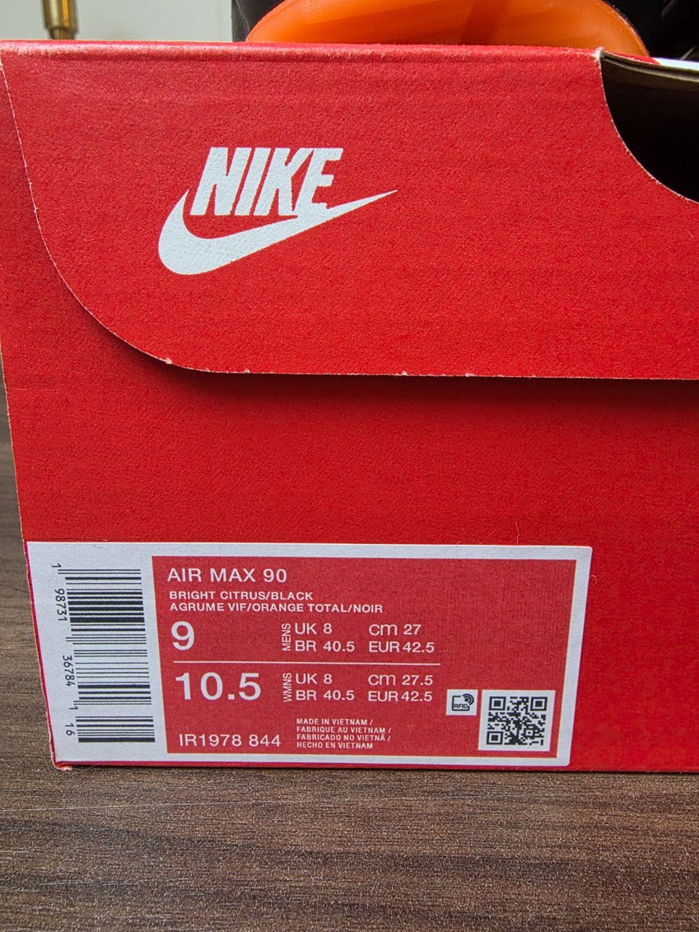 Nike Herrenschuhe: Nike Air Max 90 – Neu und originalverpackt aus Fleurier von dav_xx8y 7