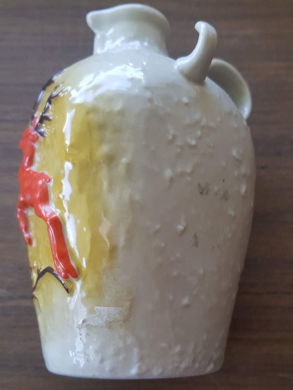Bottiglie: Keramikflasche Krug 1950er - Hirsch – Usato da Mörschwil venduto da lindaswunderkiste 5