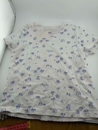 Sommerliches T-Shirt mit Palmen, Grösse104