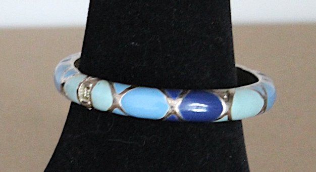 Bracciali & Braccialetti: Vintage , Emaillierung Klapparmreif – Usato da Locarno venduto da madame-tus-sauds 4