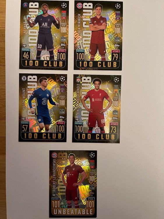 340 Match Attax Karten Season 21/22 im Heft, top Karten! Kaufen auf Ricardo