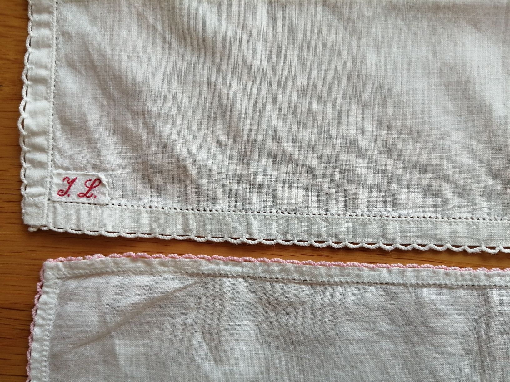 Altro in  Abbigliamento & Accessori: 6er Set Vintage Stofftaschentücher, Monogramm,  – Usato da Honau venduto da holunder3 7