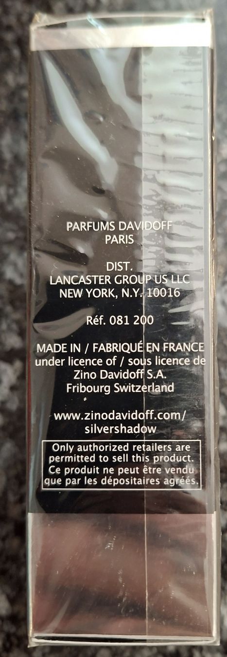 Davidoff Parfum & Eau de Toilette: Davidoff Silver Shadow Eau de Toilette 50ml neu – Gebraucht aus Affoltern am Albis von Broki-Albis 1